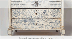 Desktop Screenshot of nikkipageantiques.com